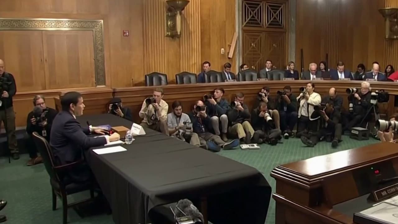 Así fue la comparecencia de Marco Rubio ante el Senado; esto dijo sobre Venezuela