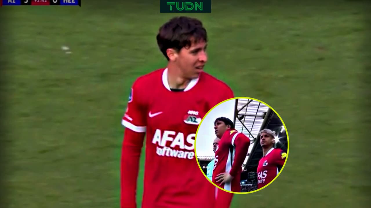 Mateo Chávez vuelve con AZ Alkmaar en Eredivisie rumbo al Mundial 2026