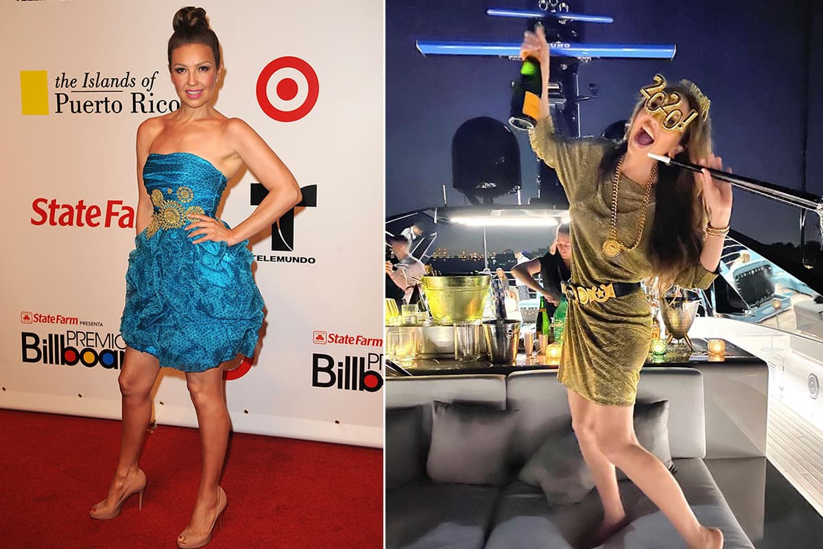 Este 2020 lo arrancó al lado de su esposo Tommy Mottola y de sus hijos Sabrina Sakaë y Matthew Alejandro, con quienes festejó el Año Nuevo a bordo de un lujoso yate.