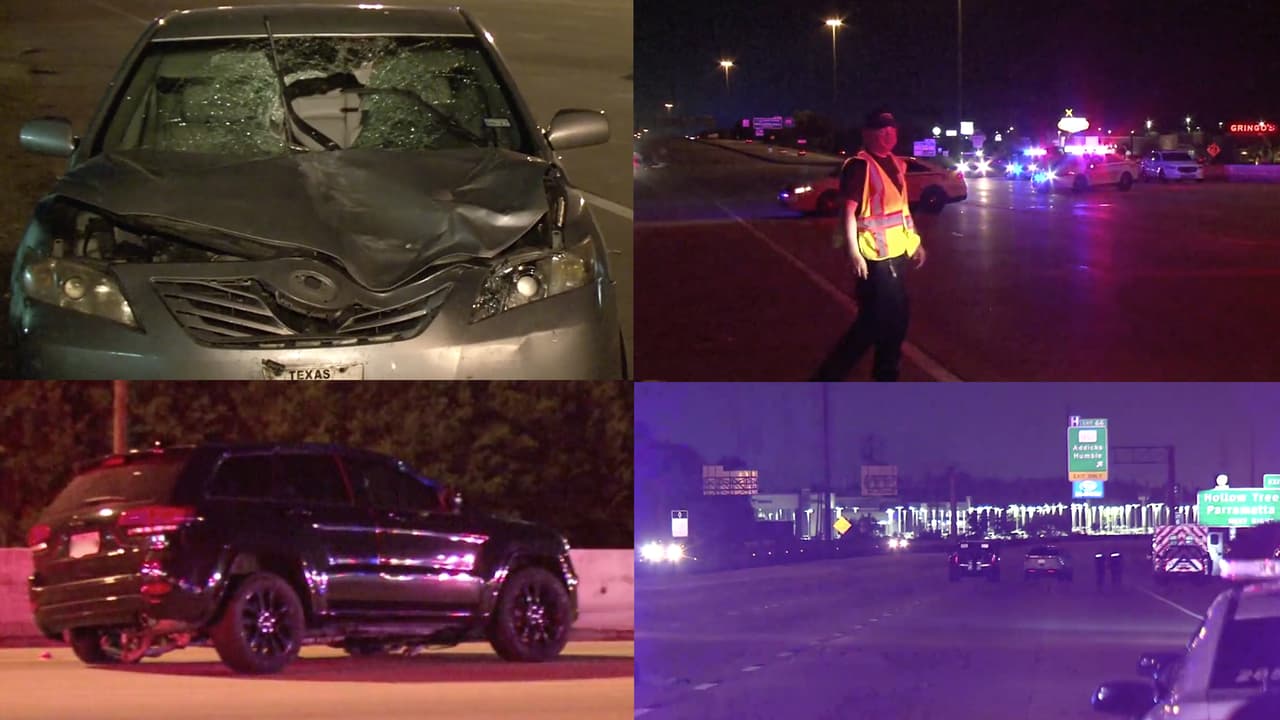 Mueren atropellados un hombre hispano y un niño al tratar de cruzar a pie la carretera 45 en Houston