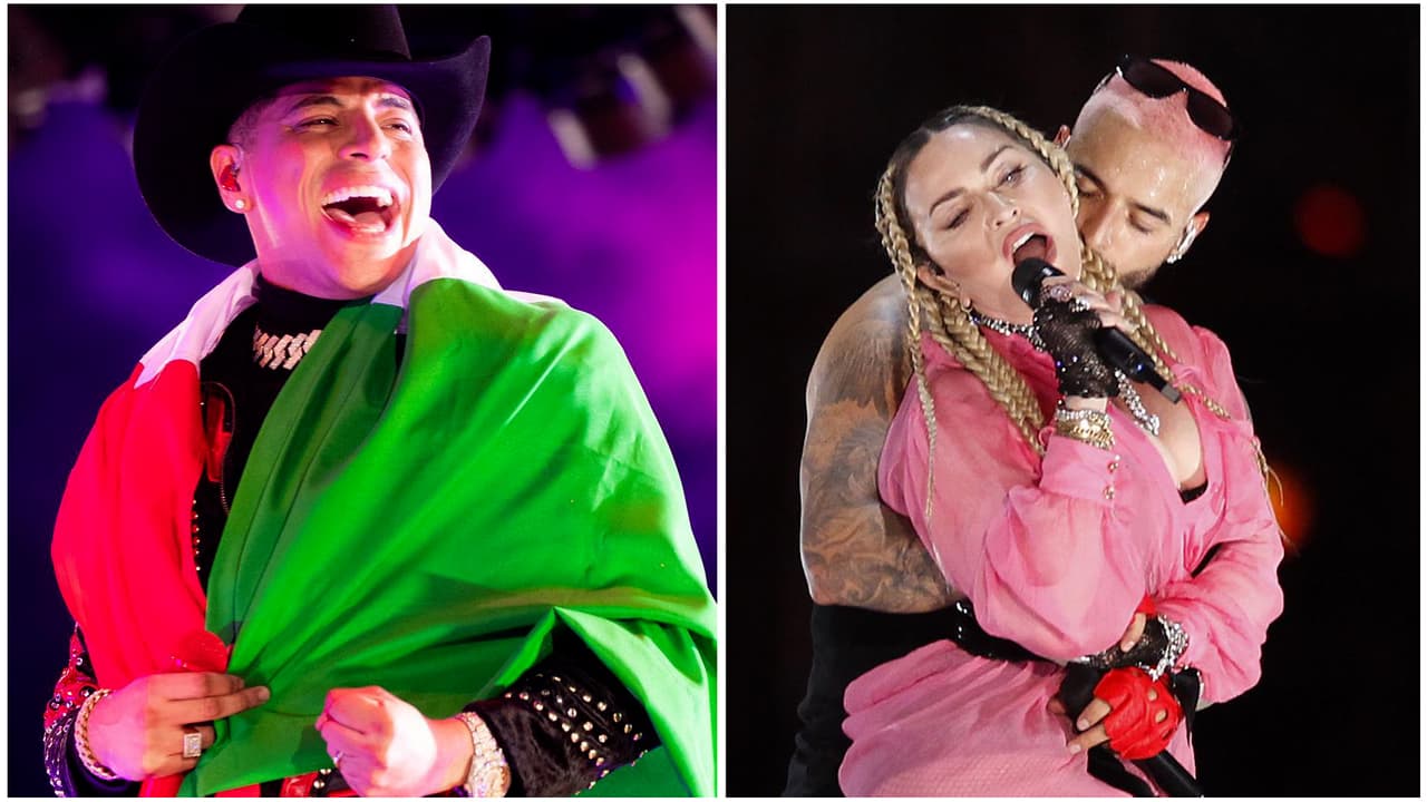 Eduin Caz cumple un sueño con Madonna al aparecer por sorpresa en el concierto de Maluma en Colombia