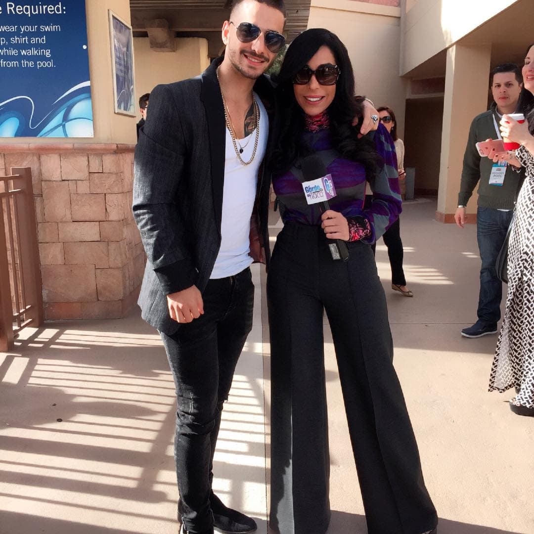 Maluma no se le podía escapar.