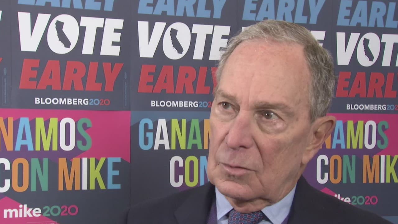 Bloomberg visita Fresno pero su español no alcanza para hablar directamente a los hispanos