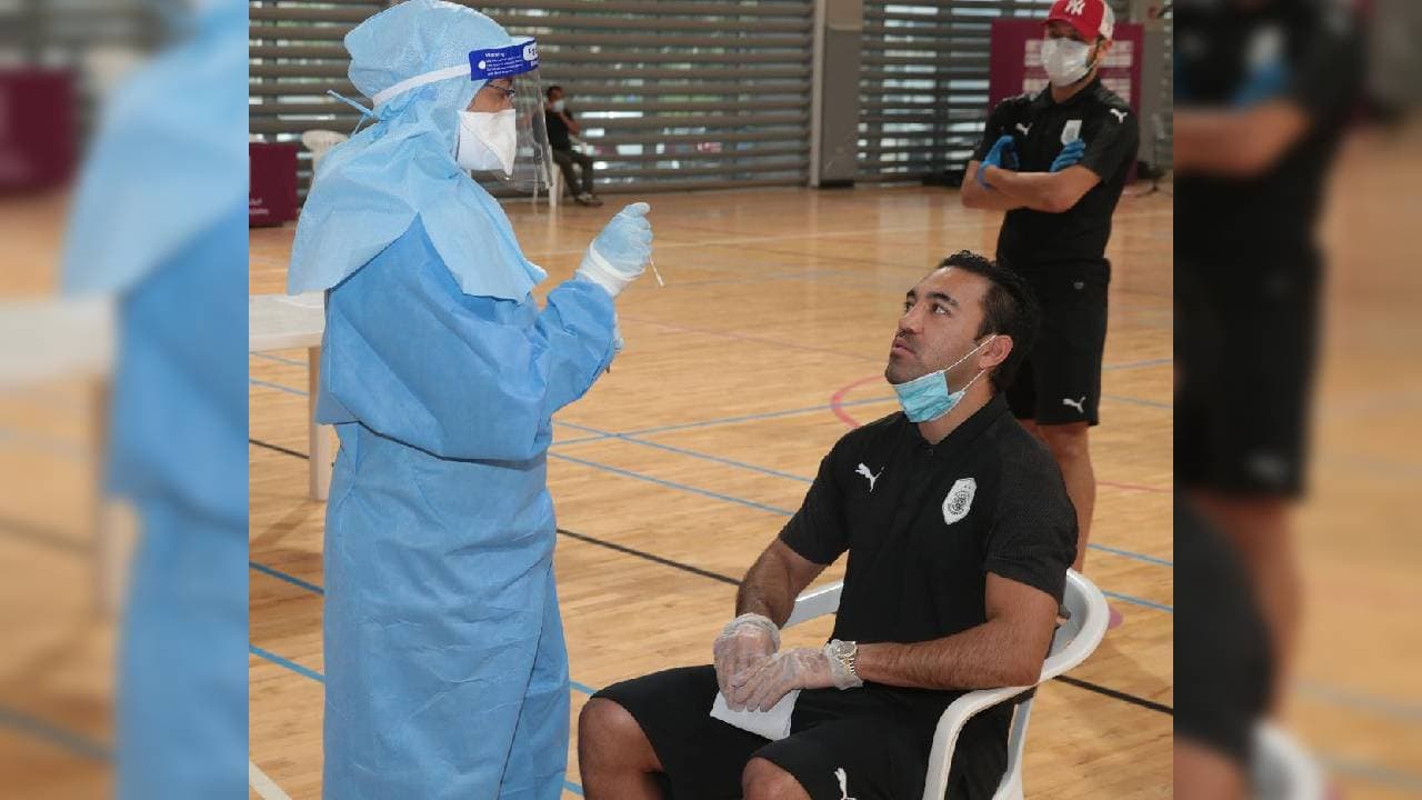 De cara al regreso de la Qatar Stars League, Marco Fabián y resto del cuadro dirigido por Xavi Hernández, se sometieron a pruebas para verificar que el plantel se encuentre en óptimas condiciones para volver a la competición.