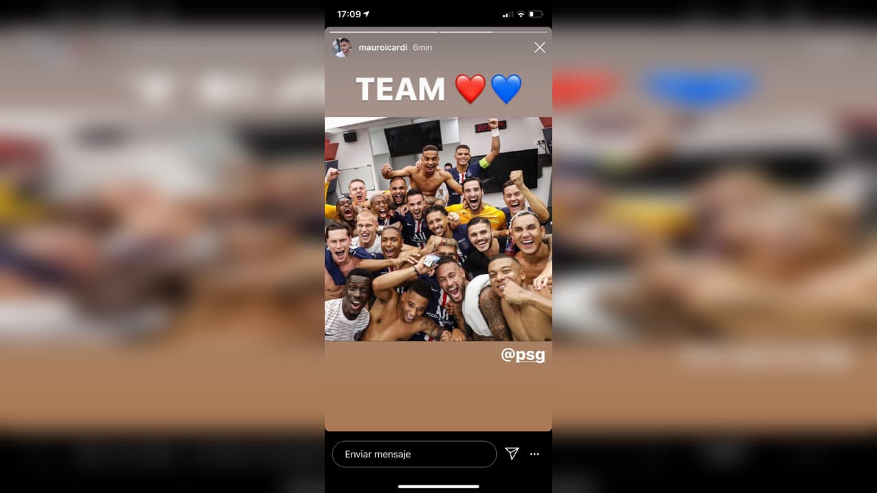 Asi celebraron los jugadores del Paris Saint Germain tras conseguir el hist´orico pase a la final del torneo de clubes más prestigioso del mundo.