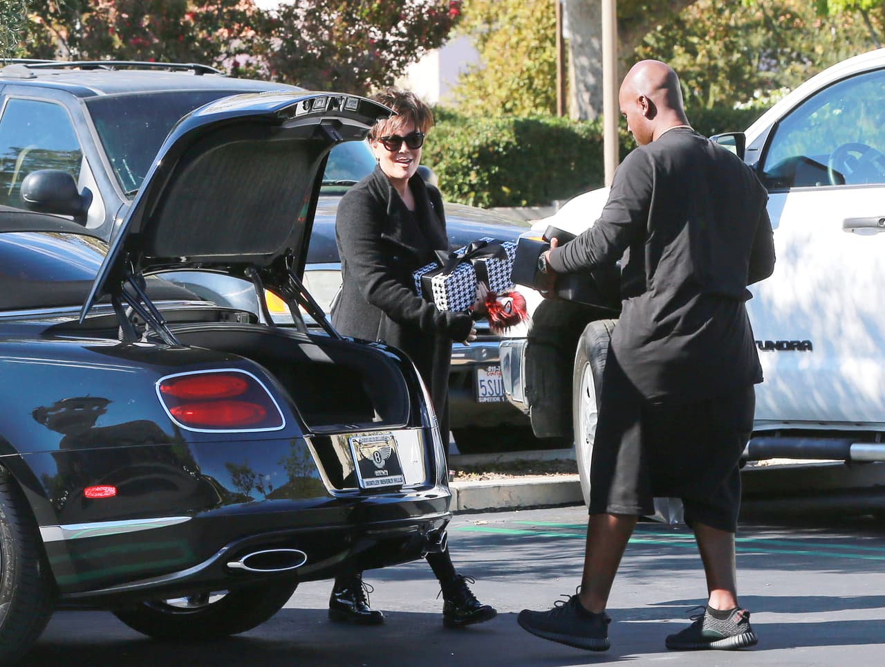 Al evento llegaron familiares y amigos.