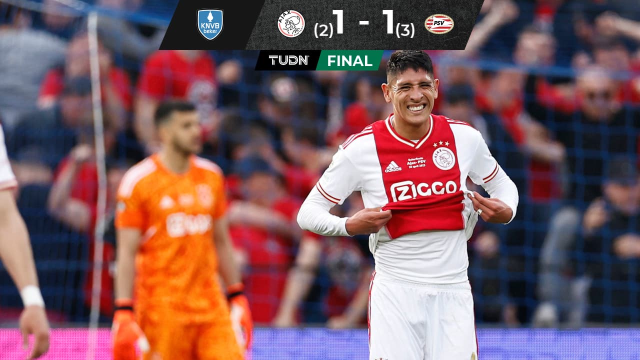 ¡PSV y Guti campeones! Edson falla último penal de la tanda con Ajax