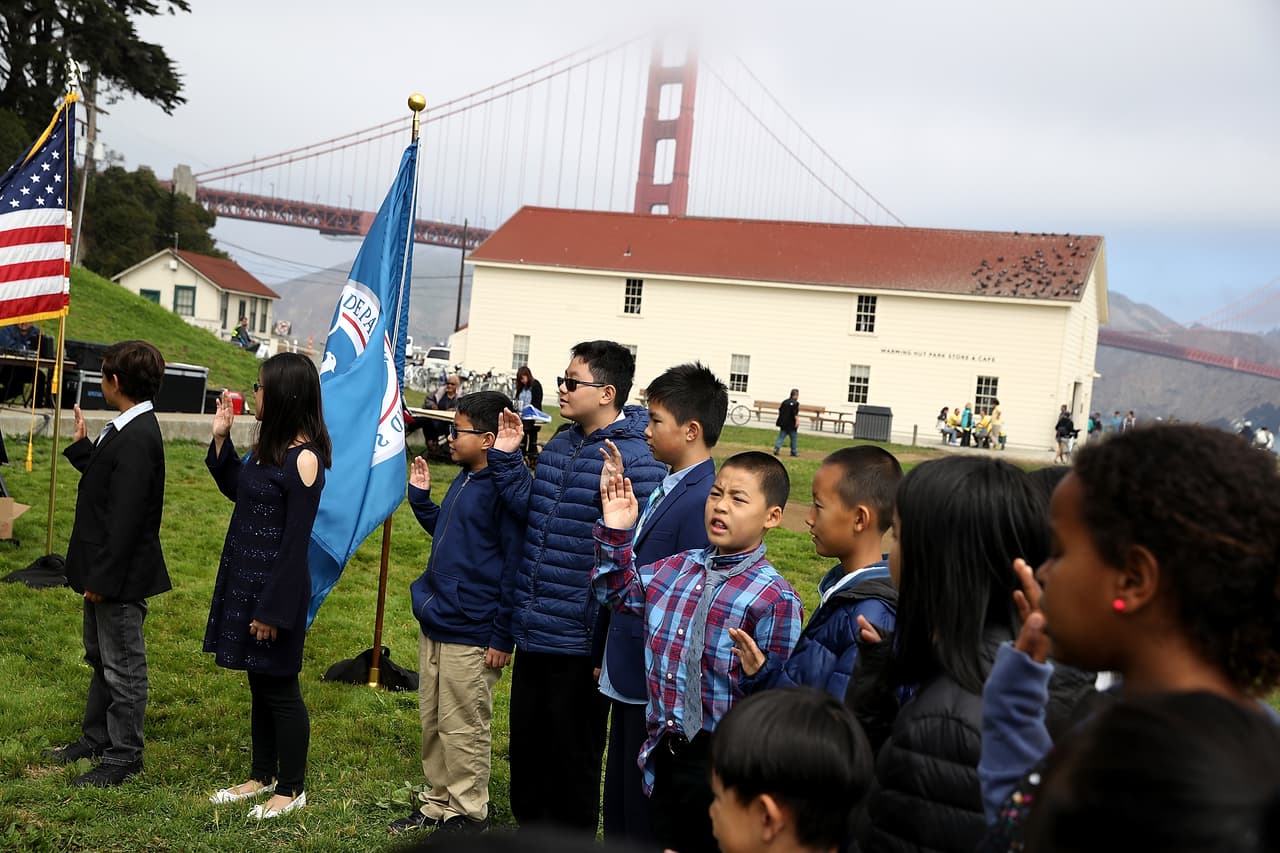 En esta emotiva ceremonia, los menores juramentaron como ciudadanos.