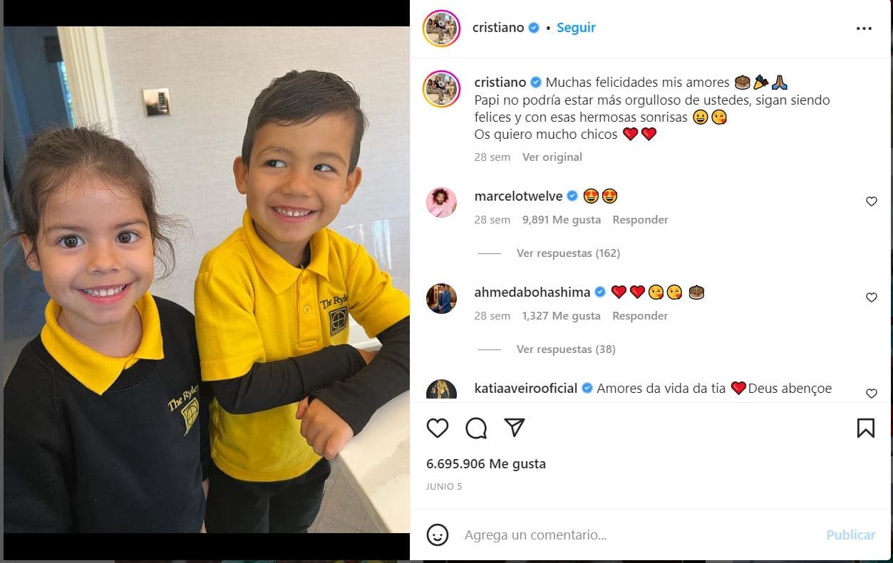 Gemelos de Cristiano Ronaldo