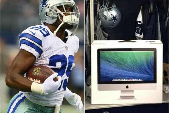 DeMarco Murray obsequia computadoras a su compañeros