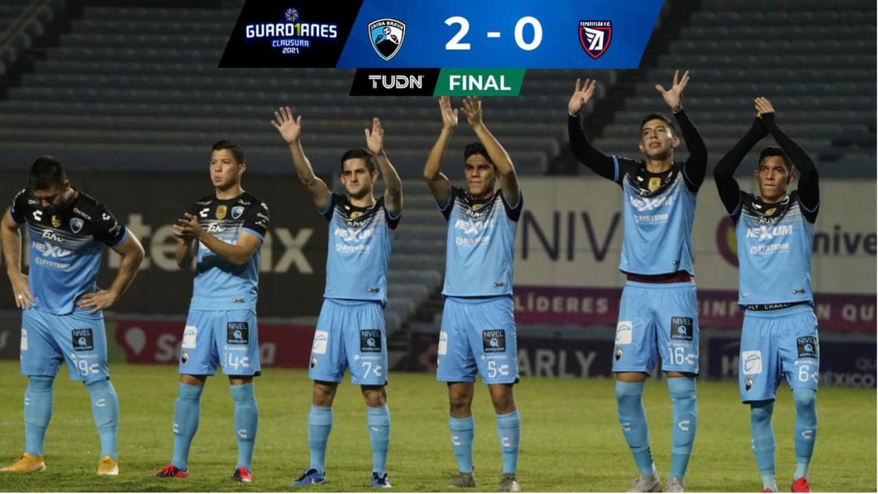 ¡Pega duro La Jaiba! Tampico derrota 2-0 a Tepatitlán en el duelo de ida