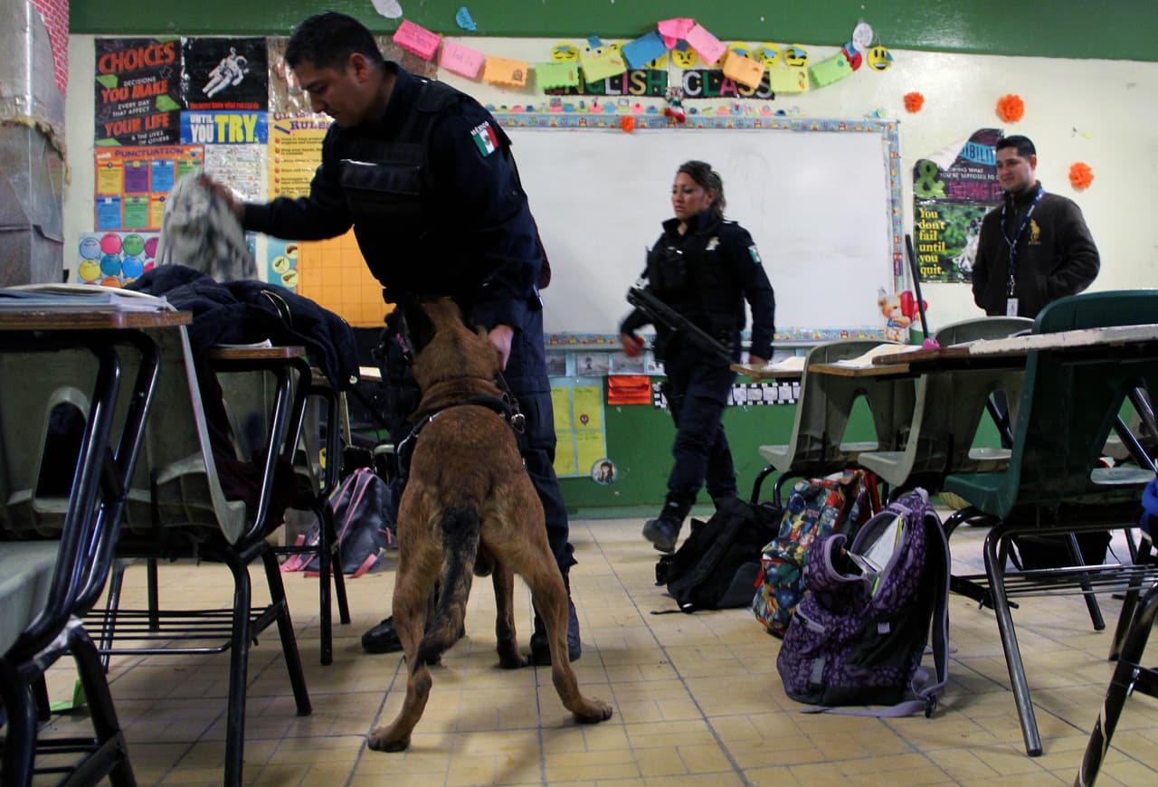 Los patrullajes fueron retomados el 20 de enero de 2017, un día después de que un estudiante de 15 años disparó a su maestra, a sus compañeros de clases y contra sí mismo en un colegio de Monterrey, Nuevo León.