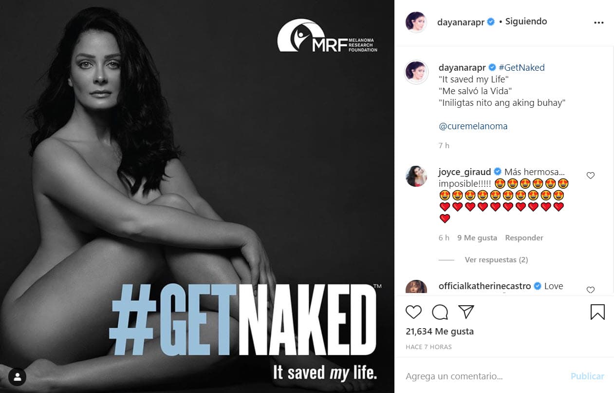 En su perfil de Instagram, la modelo compartió tres gráficos y mostró su
<b>orgullo por pertenecer a un proyecto tan importante</b> para la salud.
<br>