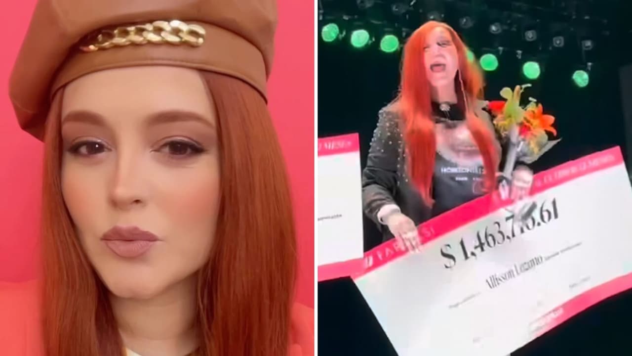 Allisson Lozz celebra convertirse en ‘millonaria’ tras 14 años retirada de la actuación 