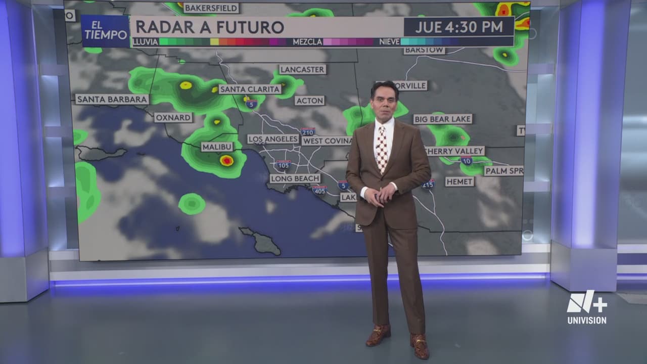 Pronóstico del Tiempo hoy en Los Ángeles: Alerta en el sur de California, prevén 24 horas más de lluvia