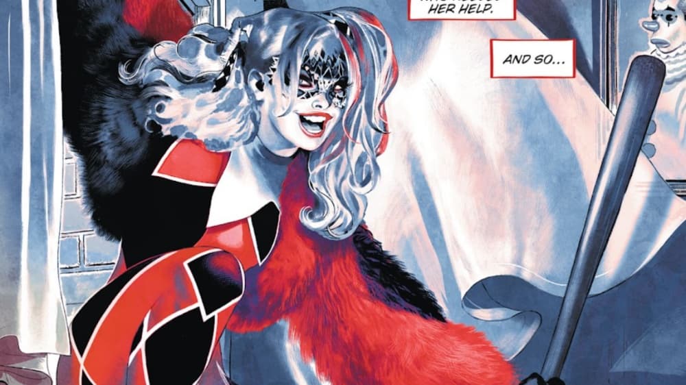 Harley Quinn en 'Breaking Glass' de DC Comics