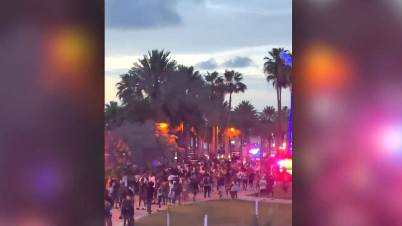 Reunión masiva de jóvenes termina en tiroteo en Clearwater Beach; hay un adolescente herido