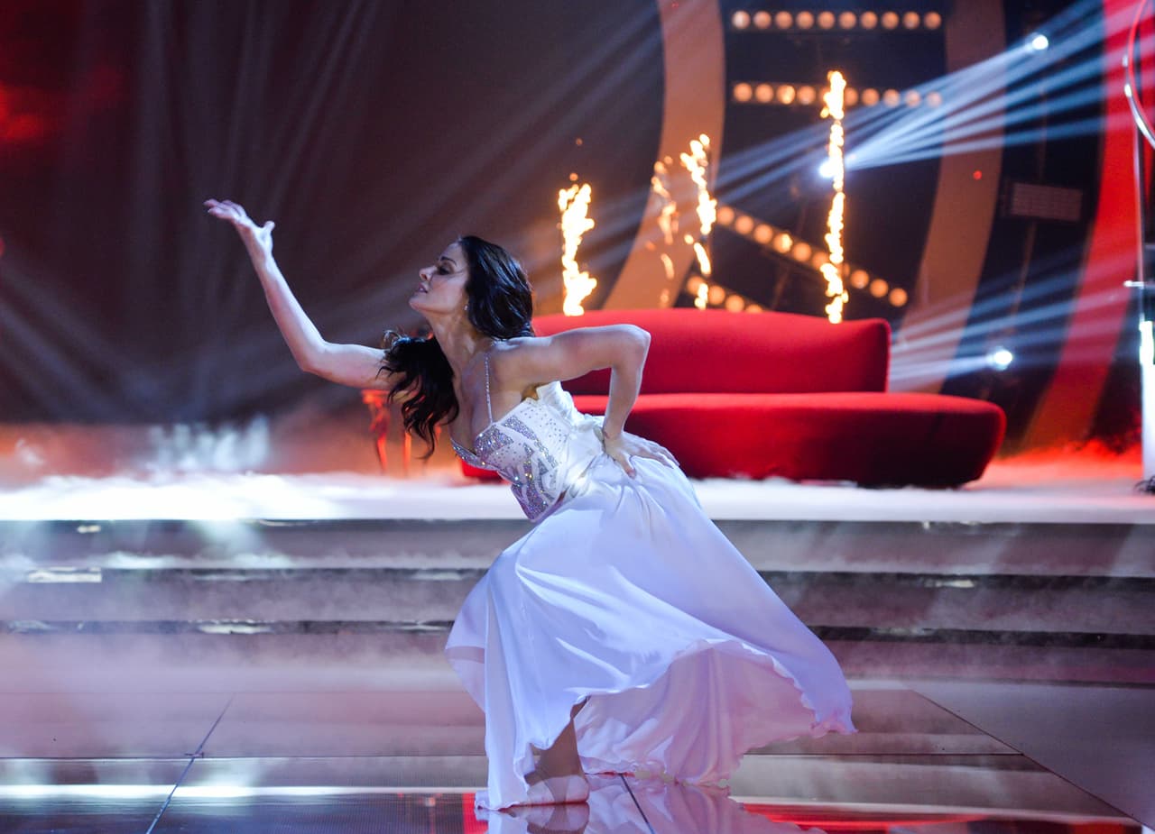 La participante bailó al ritmo de la canción 'Hello', de Adele.