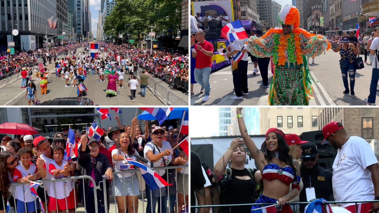 Así se vivió el desfile dominicano en NY: Una colorida fiesta en el corazón de la Gran Manzana