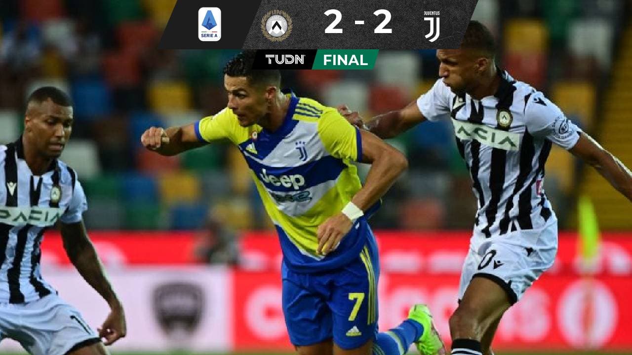 Anulan gol a Cristiano en el minuto final y la Juventus empata