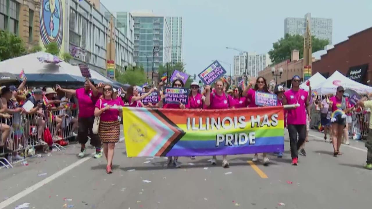 Un millón de personas disfrutaron del Desfile del Orgullo en Chicago
