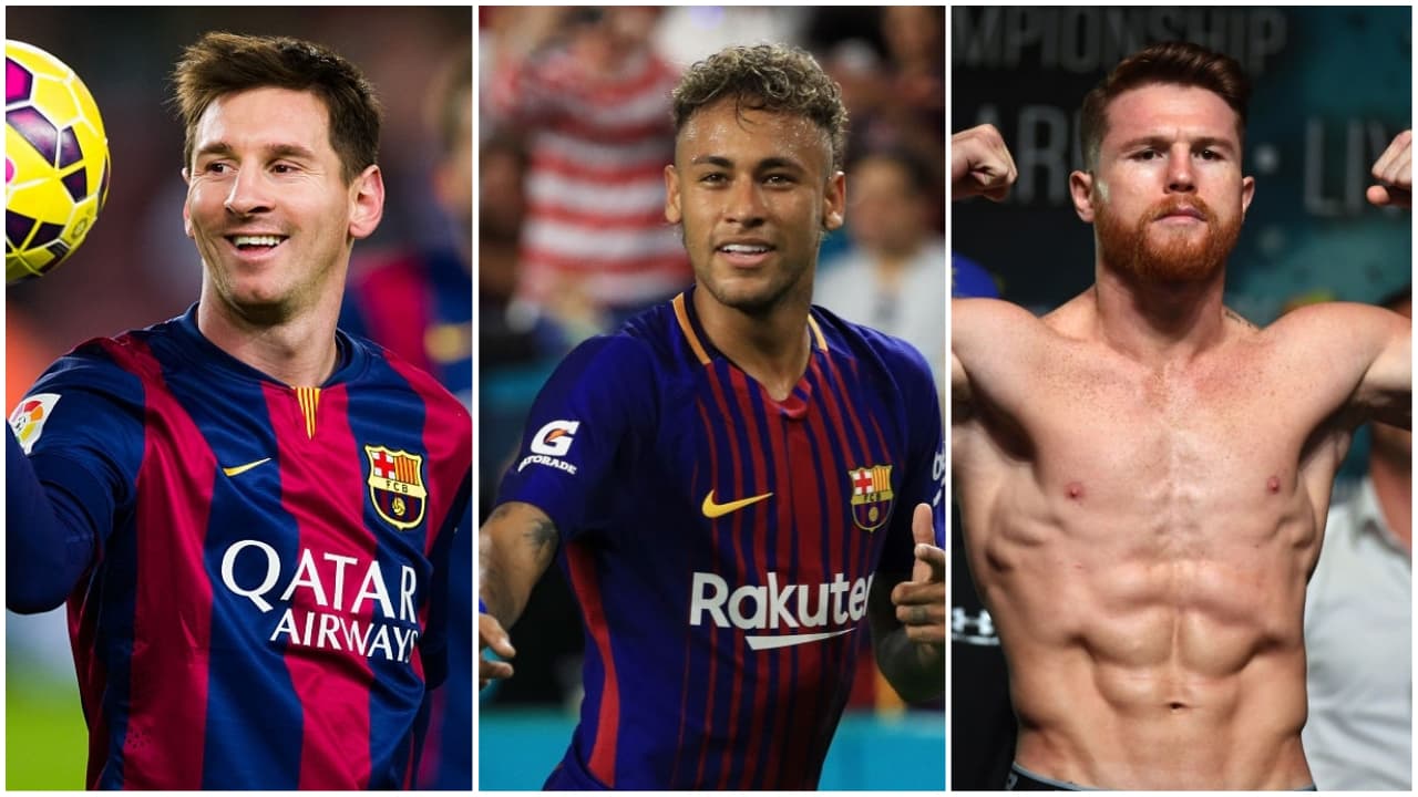 Otros latinos que también están en la lista son los futbolistas 
<b>Lionel Messi </b>en el número 5 con 104 millones, 
<b>Neymar</b> en la posición 7 con ganancias de 95.5 millones y el boxeador 
<b>Saúl 'El Canelo' Álvarez</b> en el puesto 91 con 37 millones de dólares.
<br>