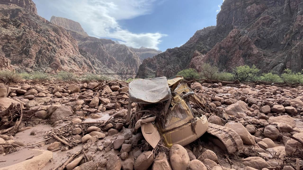 Amplían cierres en el Gran Cañón, tras inundaciones mortales del fin de semana pasado