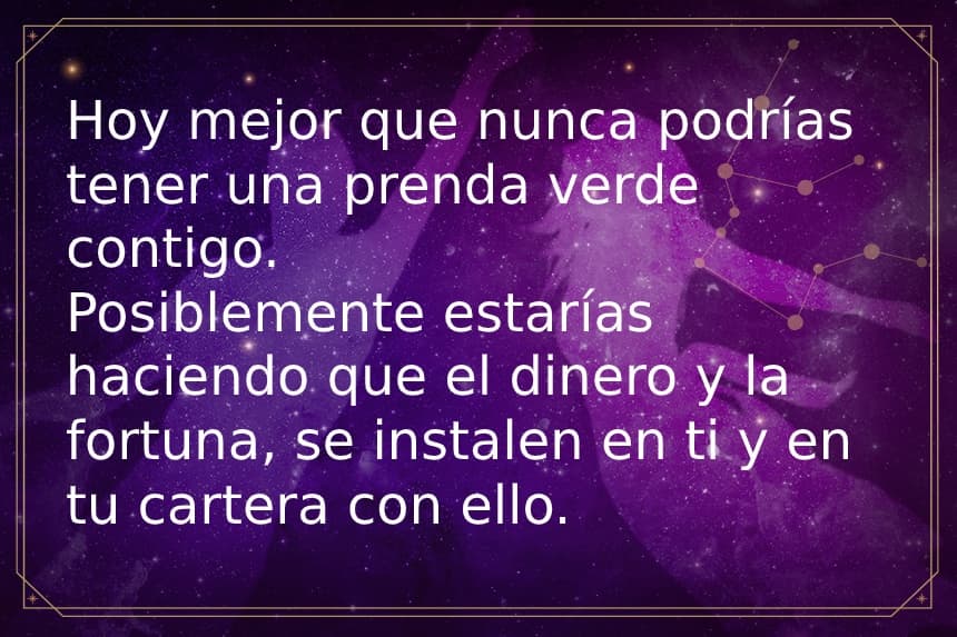 Virgo 8 de noviembre 2020