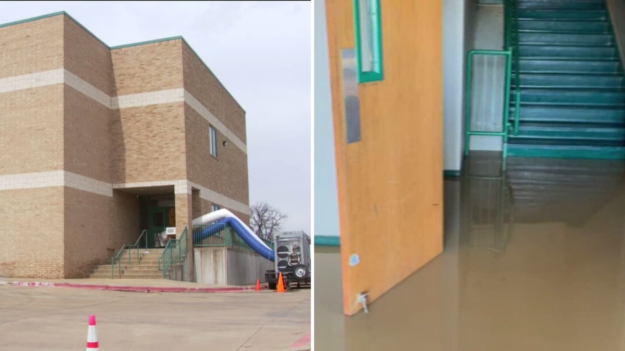 Se inunda escuela en Kennedale y preparan plan de reubicación 