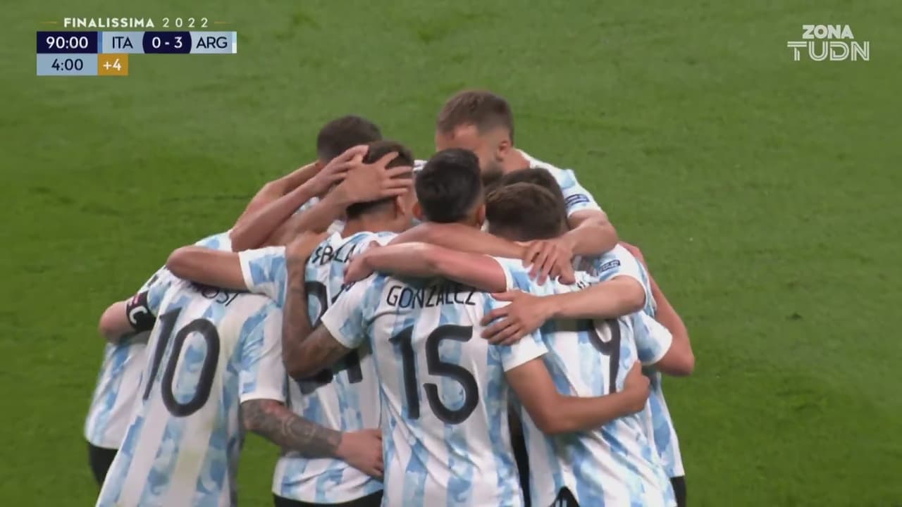 ¡Noche redonda! Contragolpe de Messi y Dybala firma el 0-3