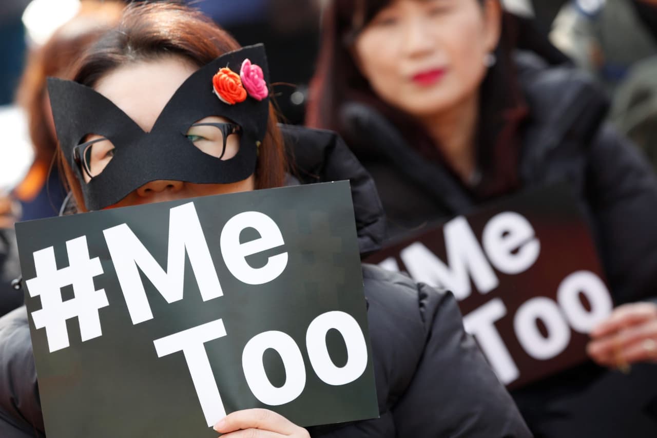 <b>Corea del Sur. </b>En este país
<b> </b>el movimiento #MeToo crece con rapidez y ha aumentado la concienciación sobre los problemas de las mujeres. Este jueves había una marcha convocada en defensa de las trabajadoras.