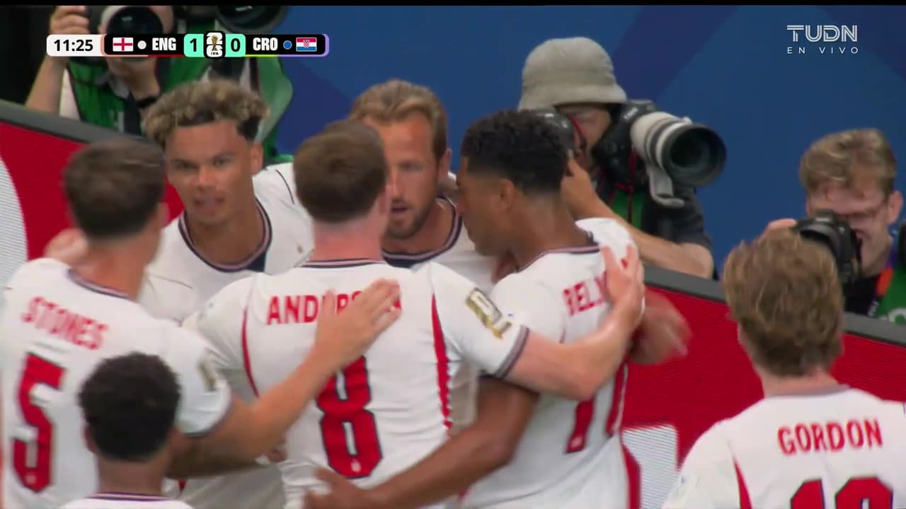 ¡Kane no perdona! Penal de Modrić y gol de Inglaterra