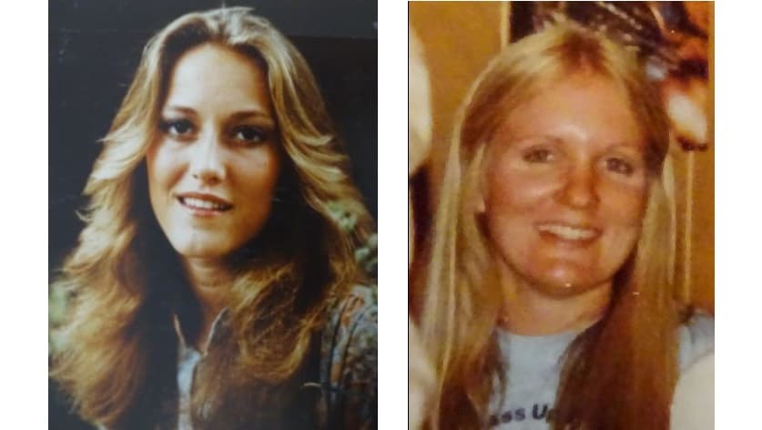 Annette Schnee (izquierda) y Barbara Oberholtzer (derecha) desaparecieron en 1982. Sus muertes quedaron sin esclarecer durante décadas.