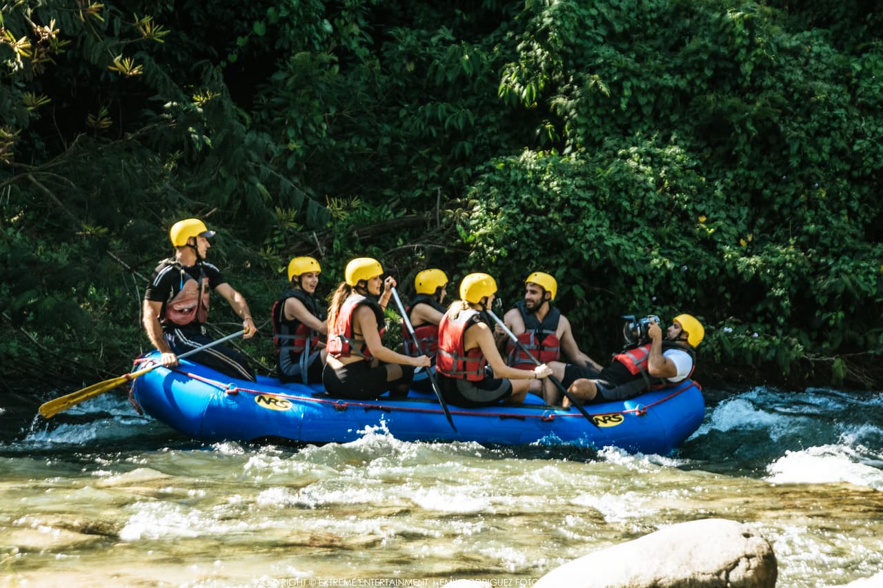 Rafting en Jarabacoa.