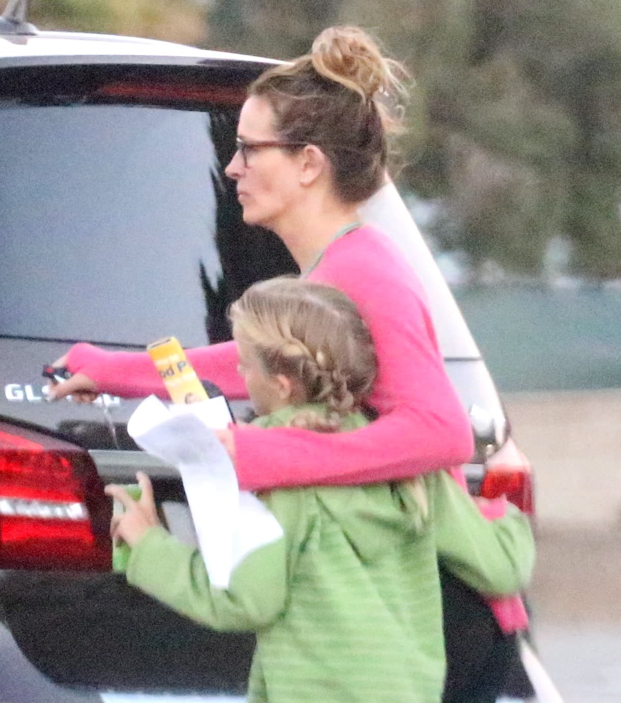 Julia tuvo un problema familiar.