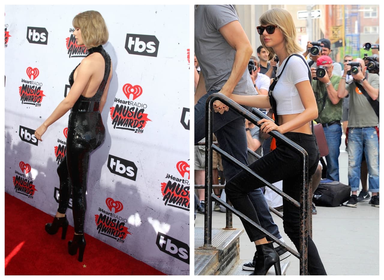 Ella nunca se ha destacado por ser curvilínea, pero eso sí, siempre se ve fantástica.