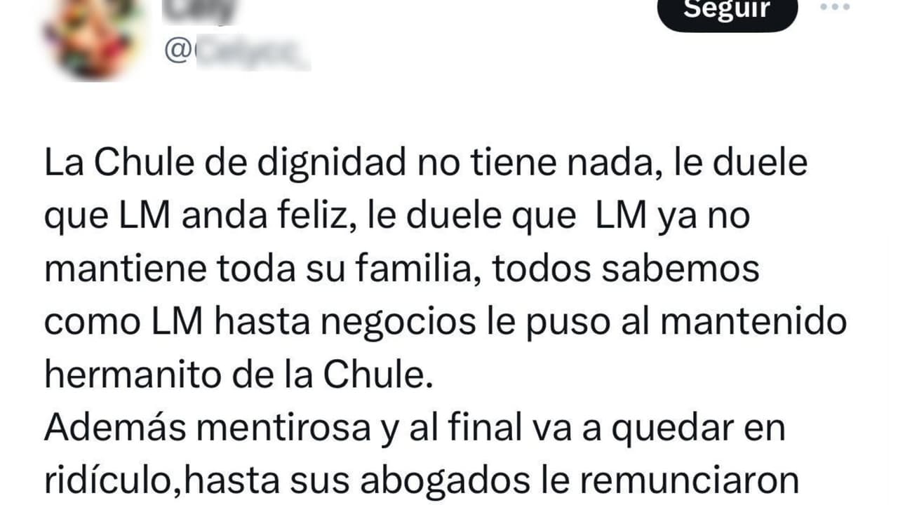 Este es uno de los mensajes en los que se ha criticado duramente a Aracely Arámbula tras la entrevista que ella concedió en España.