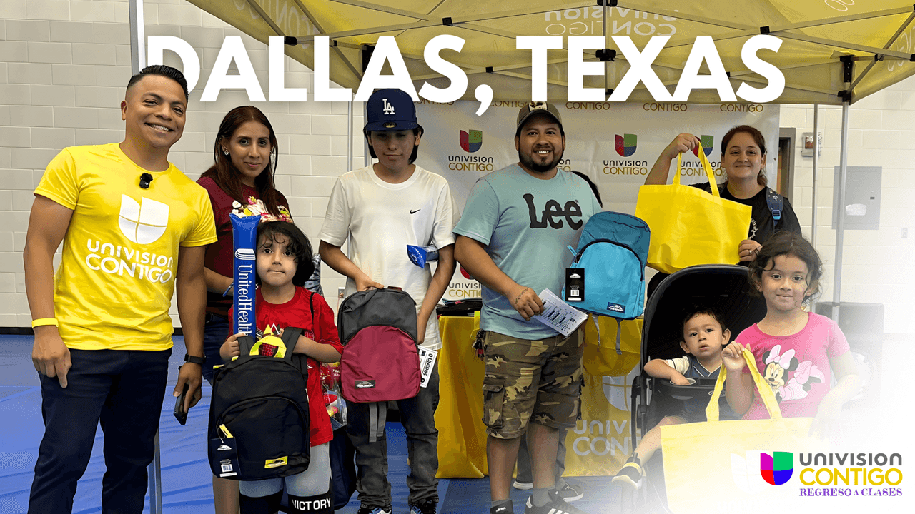 Dallas se unió al Regreso a Clases con Univision Contigo