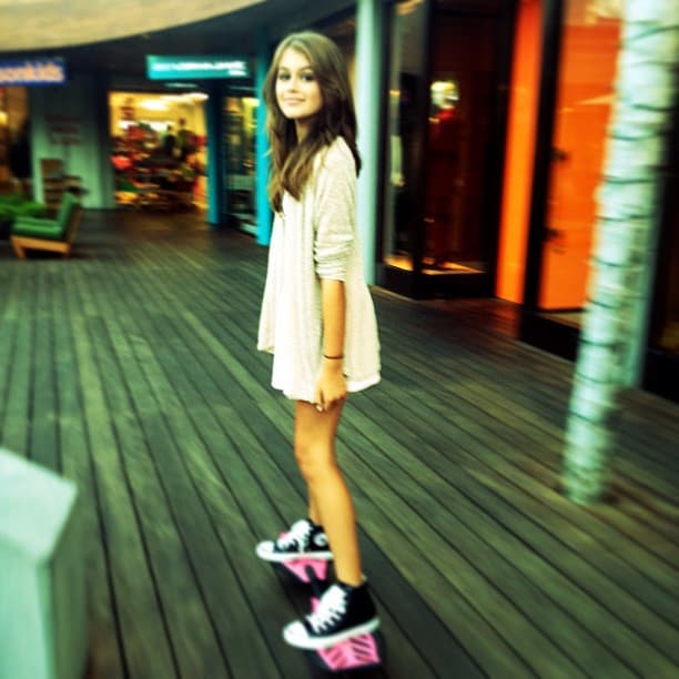 Kaia comparte encantadoras fotos en su Instagram.