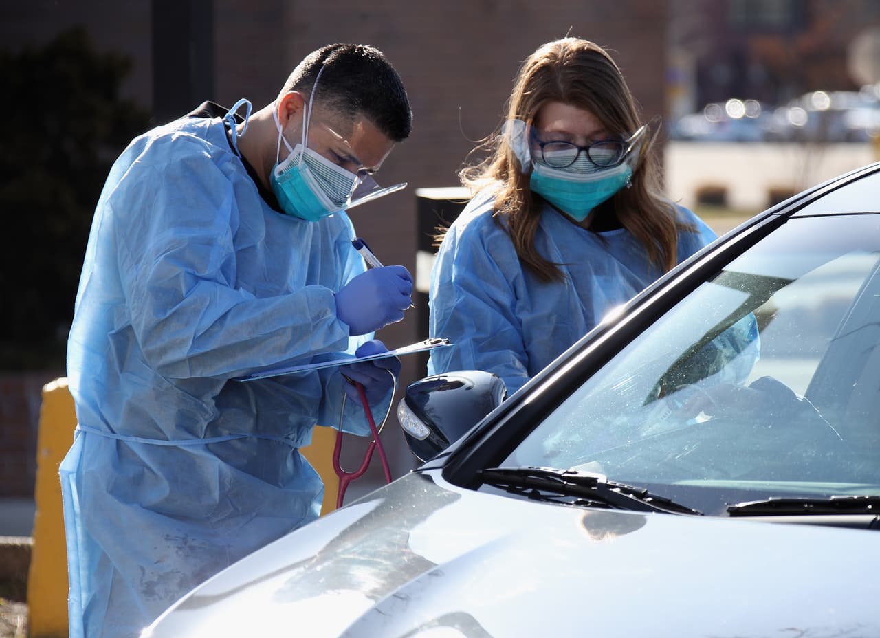 Inauguran el primer centro móvil para pruebas de coronavirus en Nueva Jersey