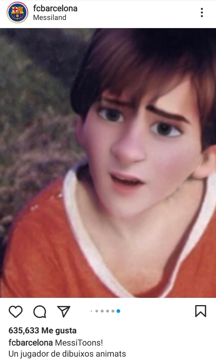El FC Barcelona le rindió homenaje al número 10 con una serie de ilustraciones.