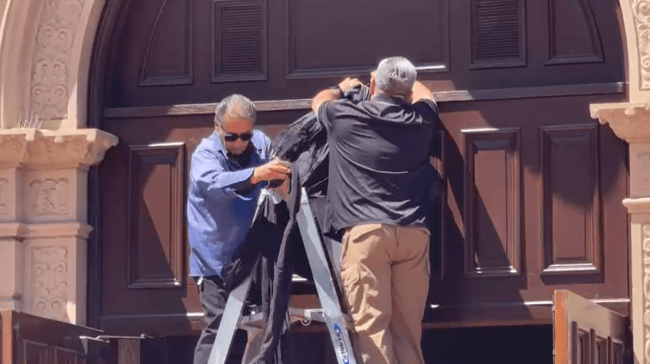 Es el caso de la Catedral de San Agustín, de la Diócesis de Tucson, al sur de Arizona.