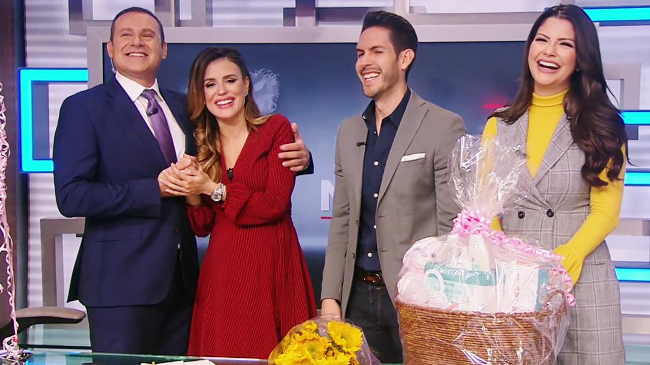 Con este video recordamos el primer embarazo de nuestra colaboradora de noticias, cuando la sorprendimos en el estudio con la invitación a su esposo Andrés Chacón.