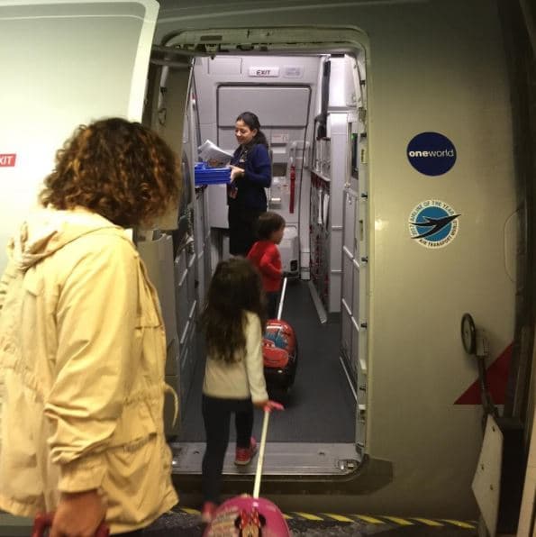 La también imitadora ha compartido cada momento de su viaje con todos sus segudores de Instagram.