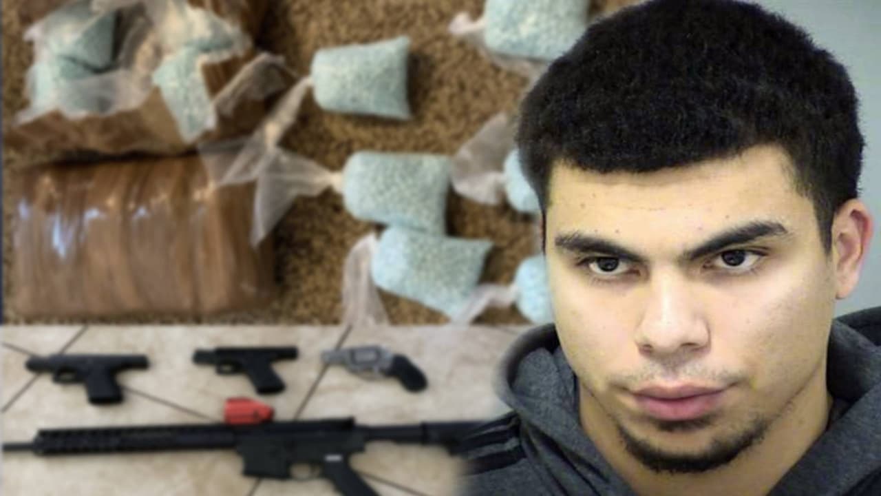 Incautan 20 mil pastillas de fentanilo y varias armas en una casa de 
<a href="https://www.univision.com/temas/phoenix">Phoenix</a>.