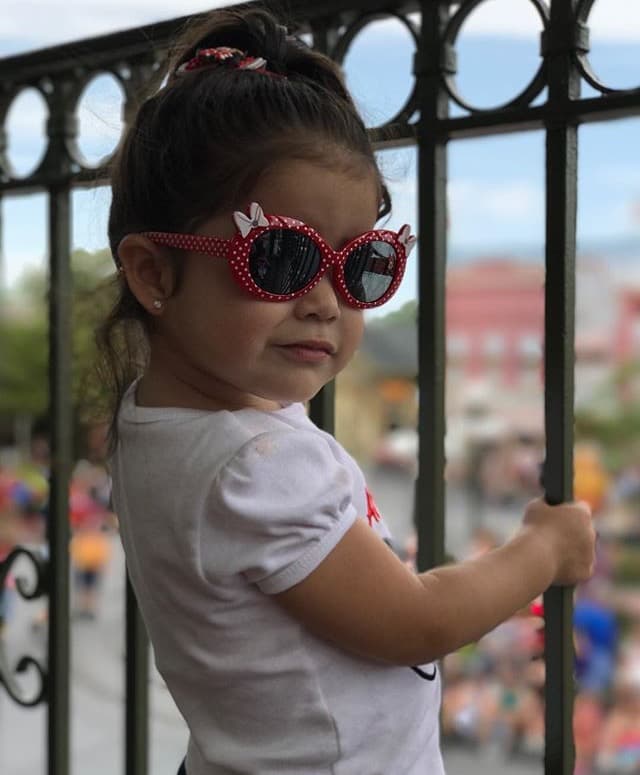 ¡Qué estilazo el de Giulietta!, y eso que solo tiene 2 años de edad.