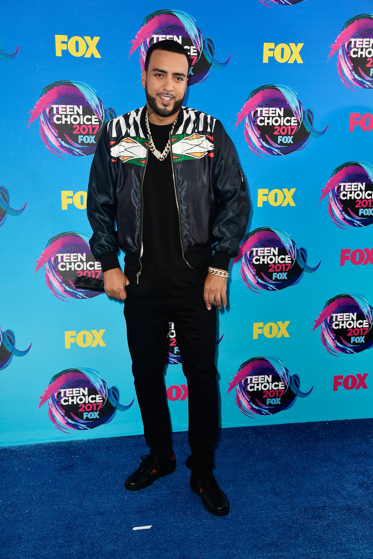 El exnovio de Khloé Kardashian e Iggy Azalea, French Montana, cantó su éxito 'Unforgettable' en los premios Teen Choice.