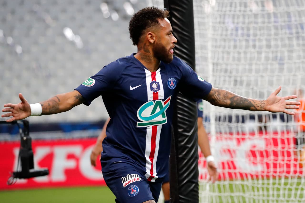 Neymar abrió el marcador a los 14’ de juego.