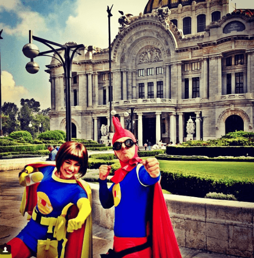 Jessica Segura es una actriz multifacética, durante un par de años interpretó a la 'Superchirris'.