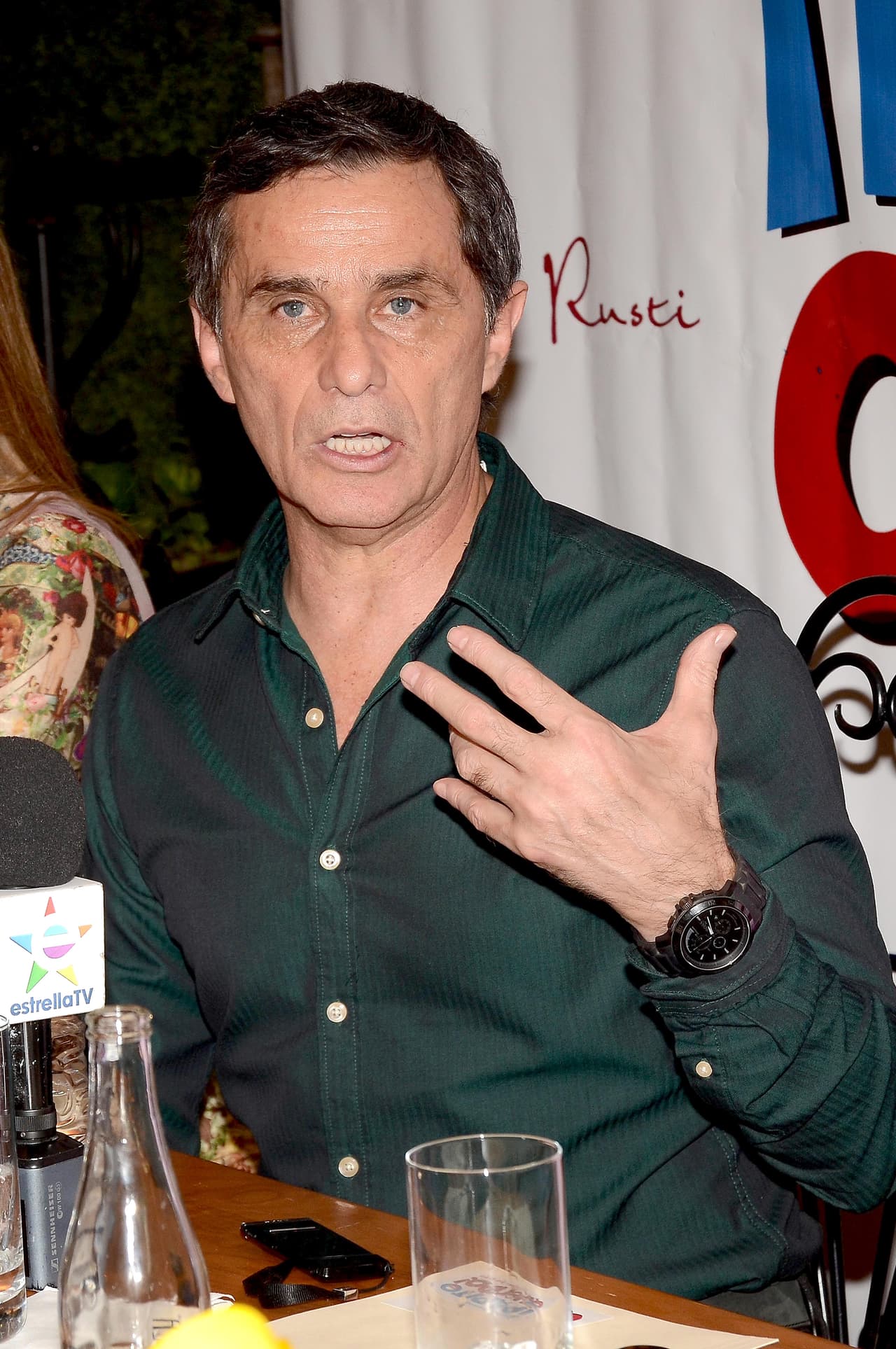 A Humberto Zurita también se le preguntó cómo se encontraban sus hijos, Sebastián y Emiliano.